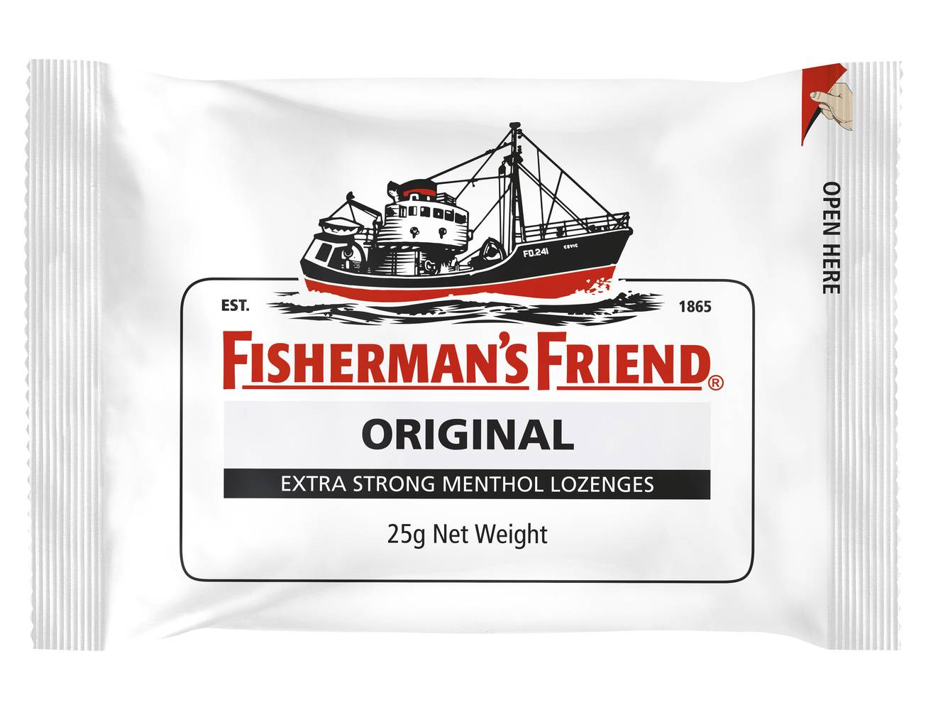 Fisherman's Friend Original Extra Strong Menthol Lozenges (25g)