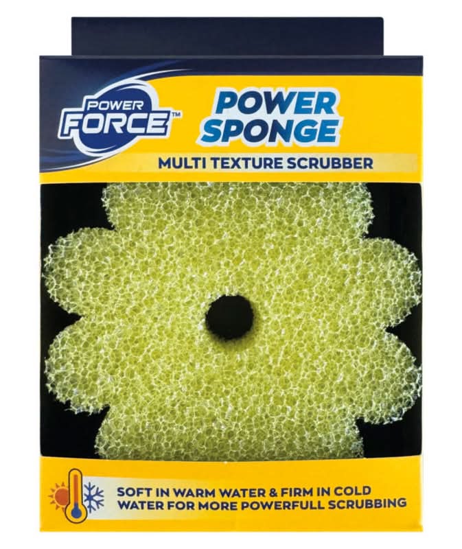 Radiance Scratch Free Multi Texture Scrubber Power Sponge, 3.8x3.8x1.375 in
