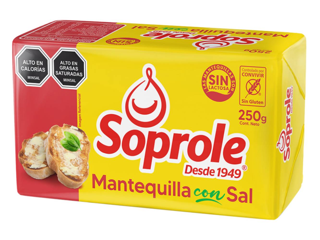 Soprole · Mantequilla con sal (250 g)