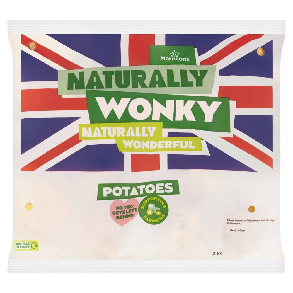 Morrisons Wonky Potatoes 2Kg