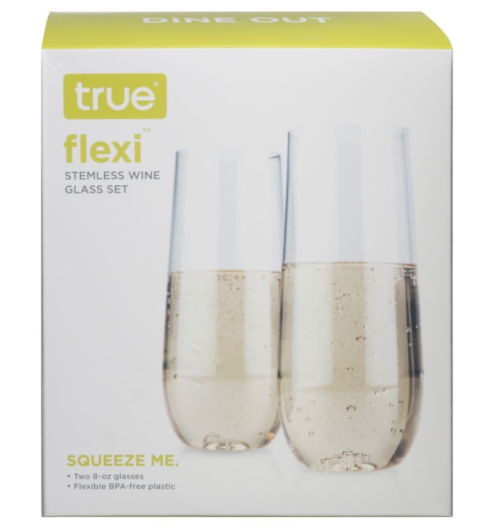 TRUE Flexi Champagne Flute Set