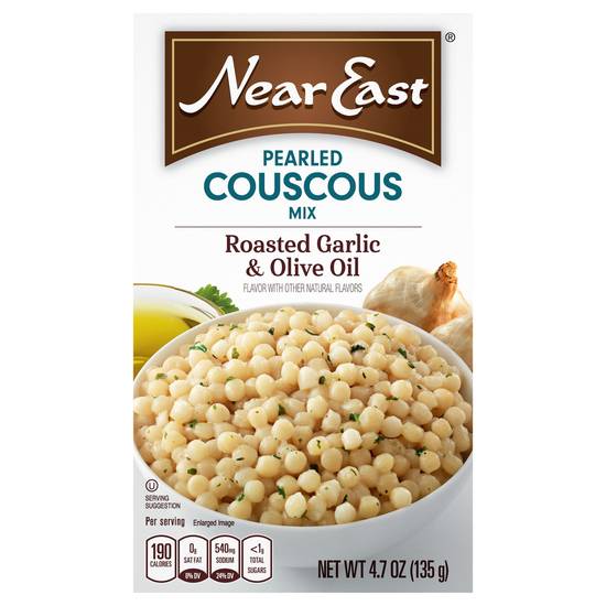 Near East Pearled Couscous Mix (roasted garlic - olive oil)