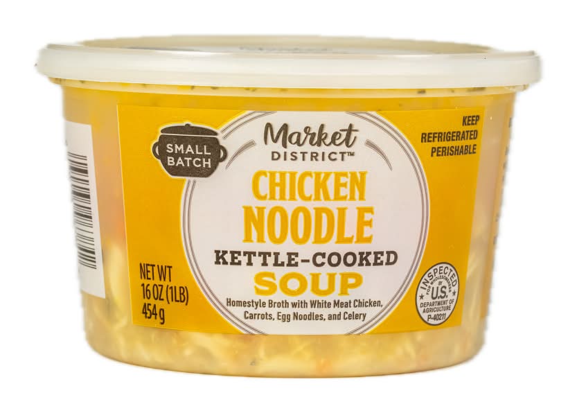 Market District Kettle Cooked Chicken Noodle Soup (16 oz)