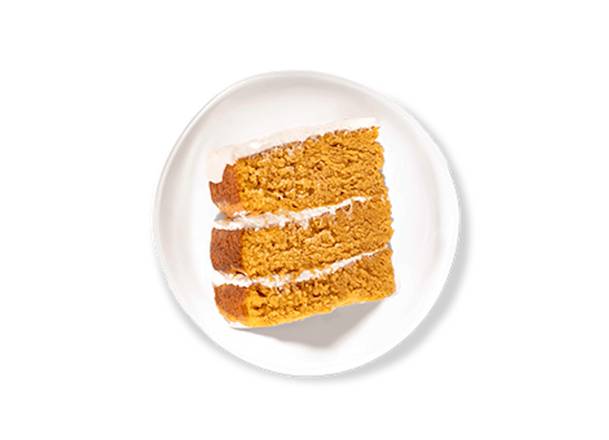 Pumpkin Spice Cake Slice