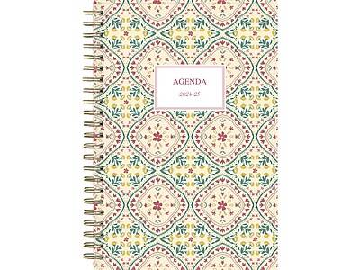 Blue Sky 2024-2025 Weekly-Monthly Academic Planner, Multicolor