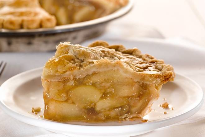 Homestyle Apple Pie, slice