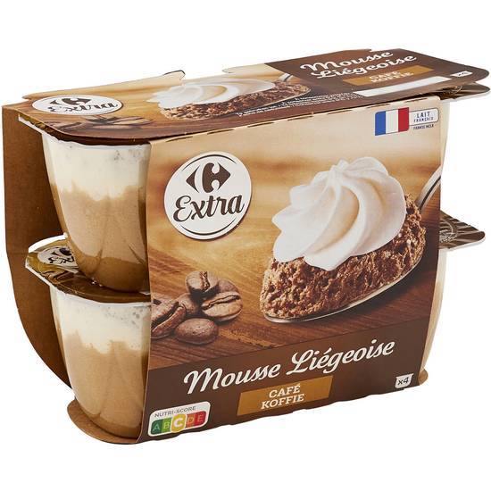 Carrefour Extra - Dessert mousse liégeoise, café (4)