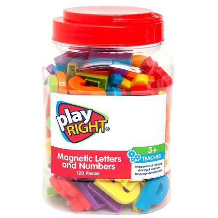 Playright Magnetic Letters & Numbers - 1.0 set