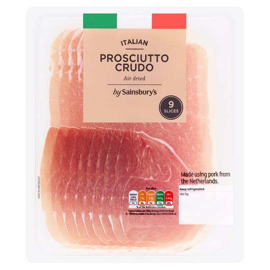 Sainsbury's Italian Prosciutto Crudo x9 120g