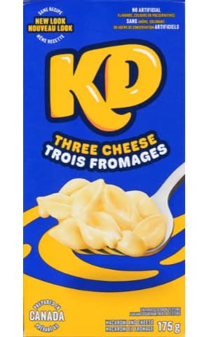Kraft Dinner Three Cheese & Macaroni Dinner Box (175 g)