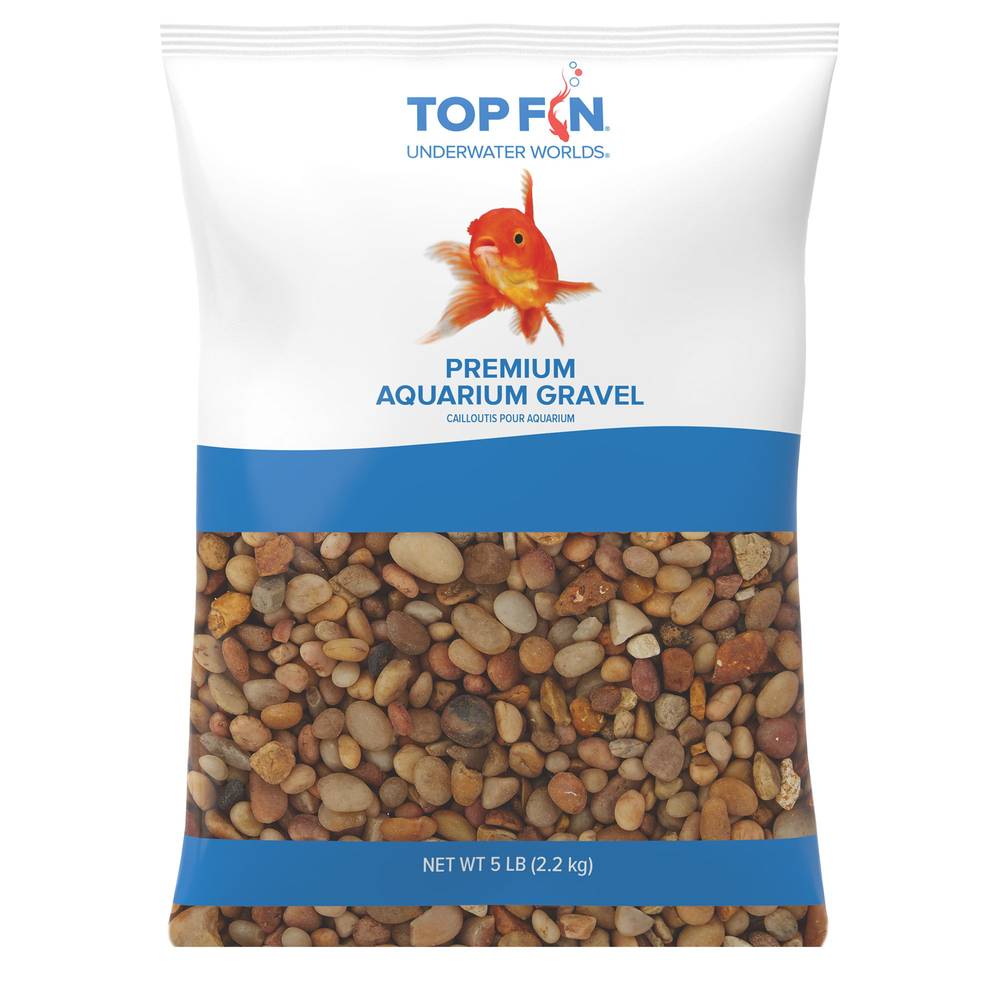 Top Fin Premium Aquarium Gravel - Classic Beach