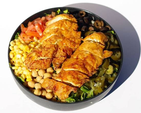 Fried Chicken "Zinger" Salad Bowl