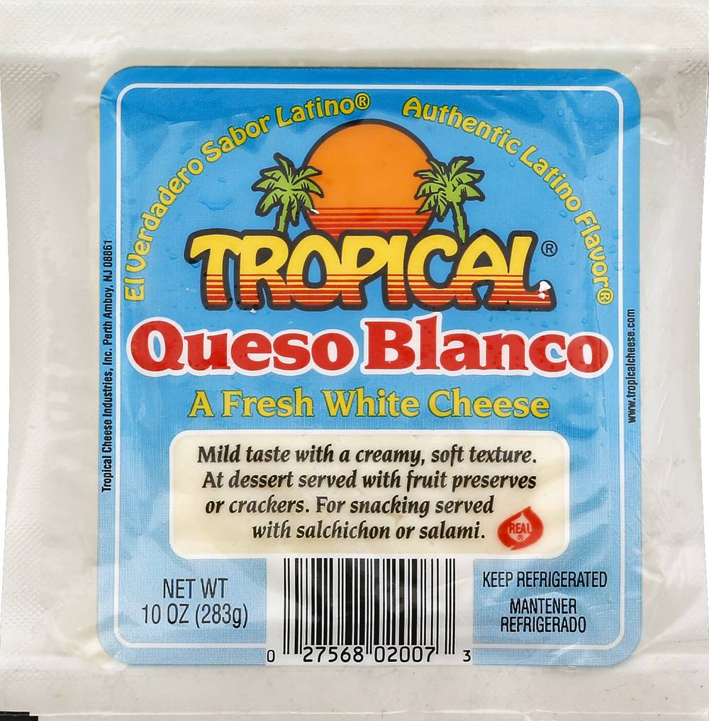 Tropical Queso Blanco Fresh White Cheese (10 oz)