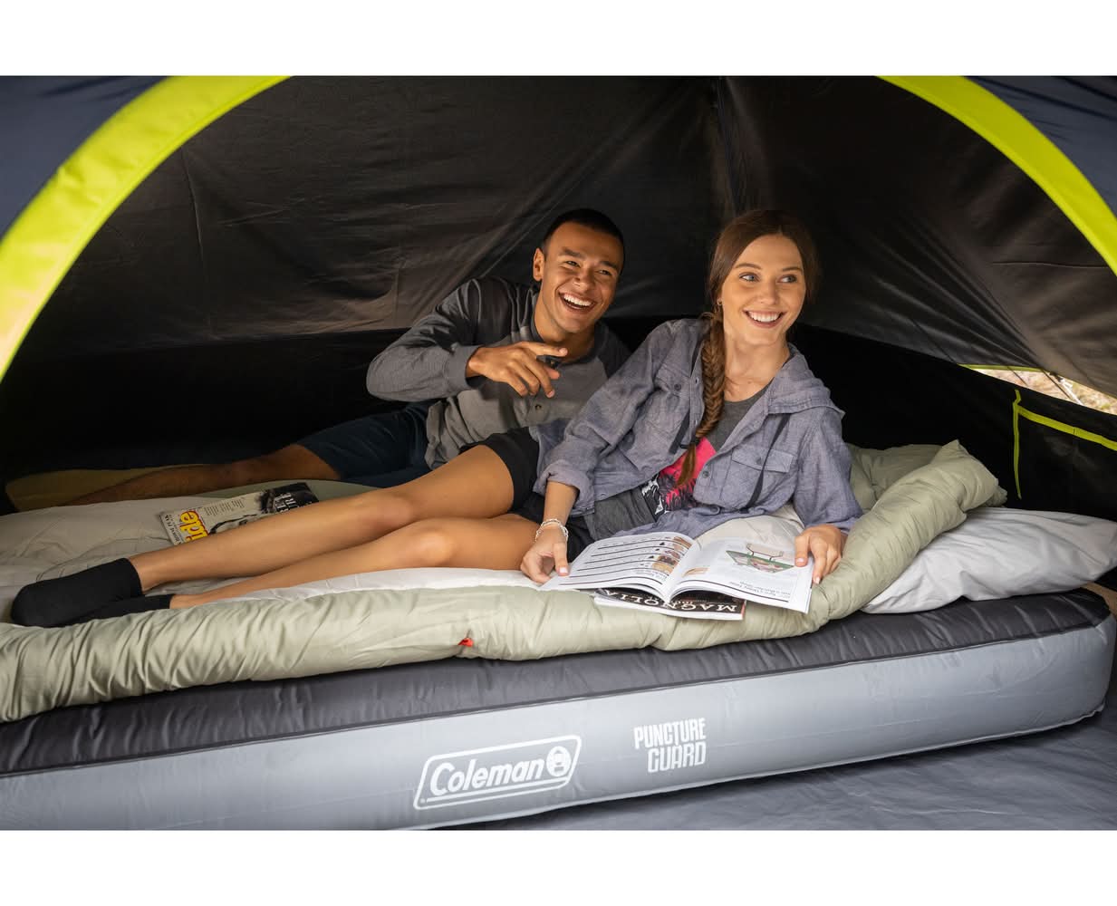 Dark Room Coleman Tent For Coleman Quick Dome 4-person Pop-Up Tent