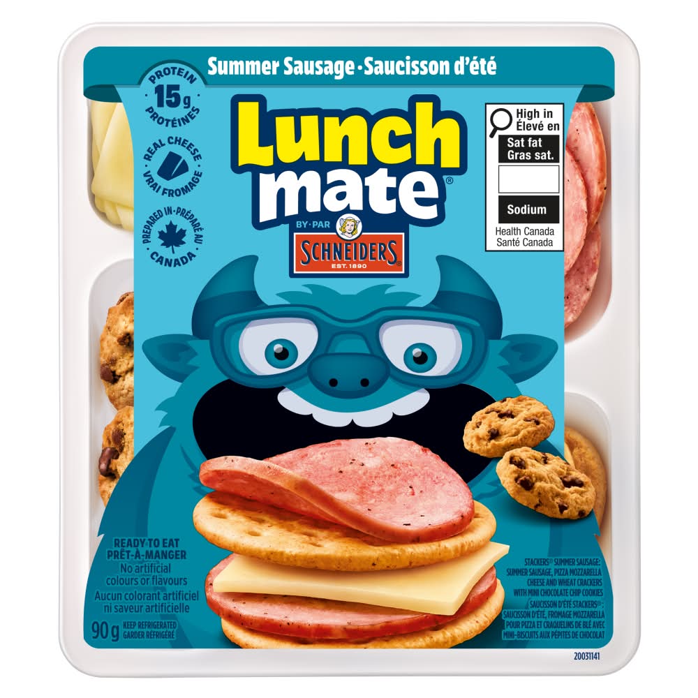 Schneiders Summer Sausage Lunch Kit (90 g)