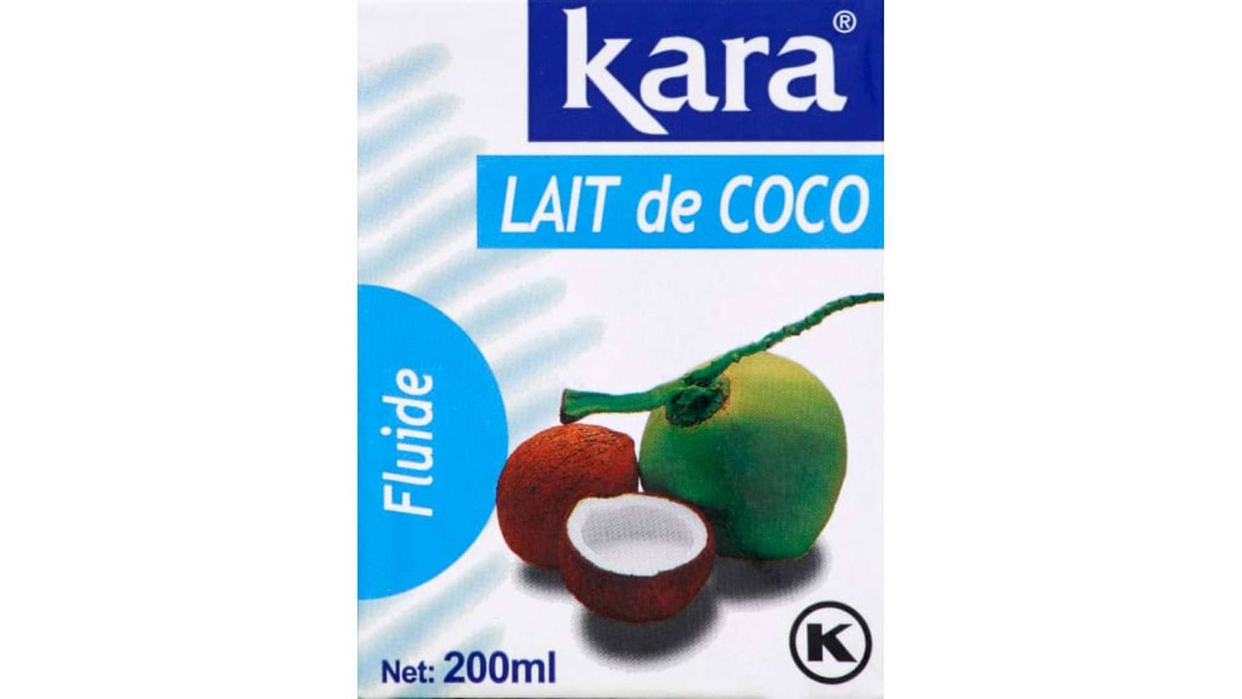 Kara - Lait de coco fluide (200 ml)