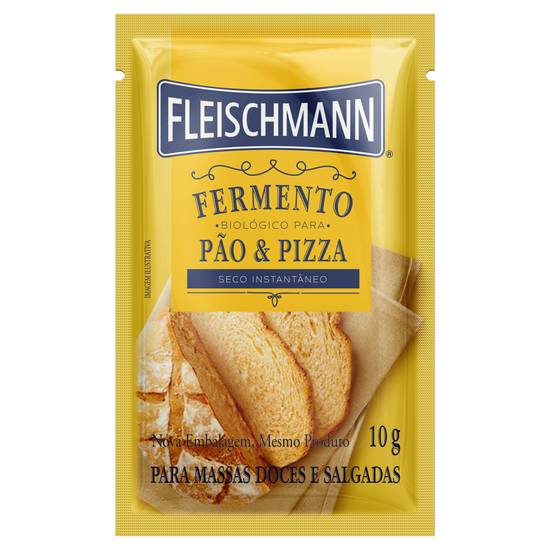 Fleischmann fermento biológico seco instantâneo (10 g)