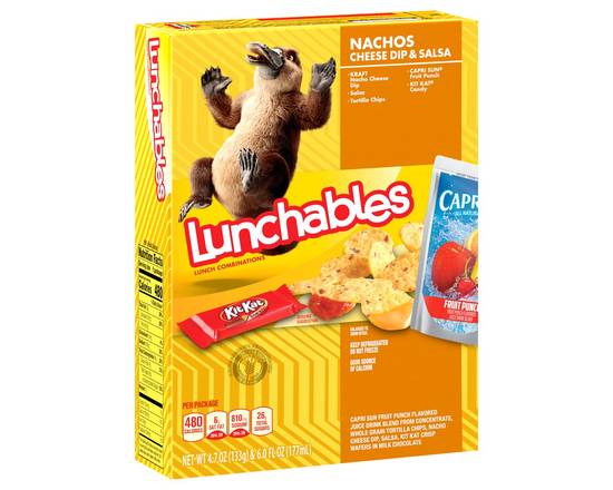 Lunchables · Nachos Cheese Dip & Salsa (1 kit)