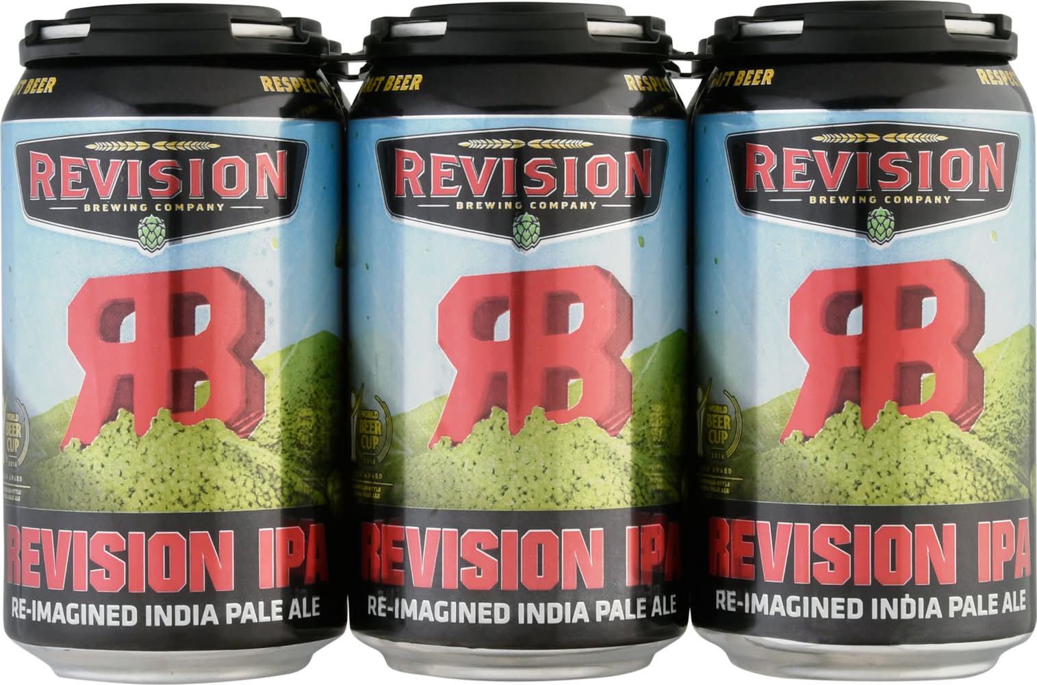 Revision Brewing Company Re-Imagined Domestic Ipa Beer (6 x 12 fl oz)