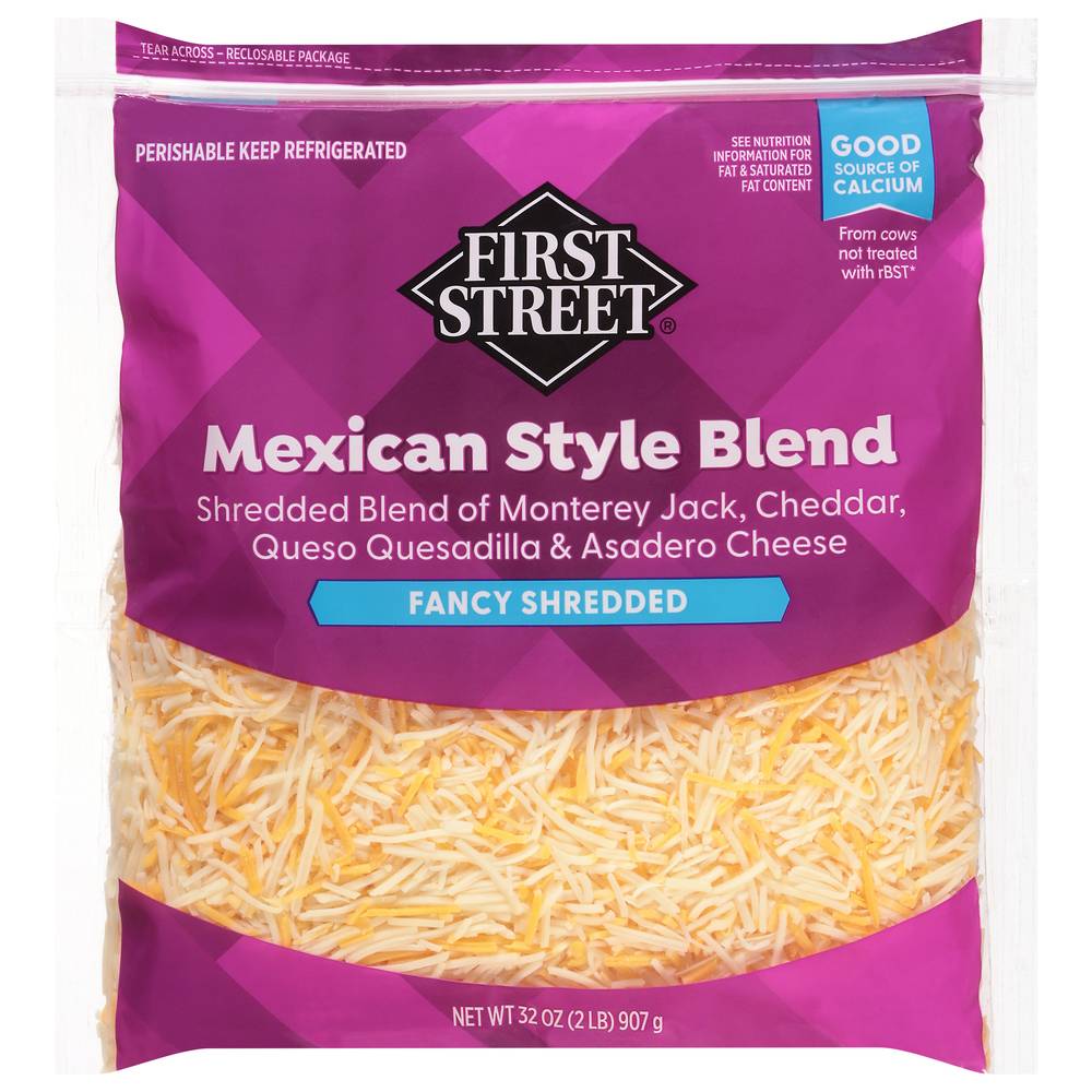 First Street Shredded Mexican Blend Cheese