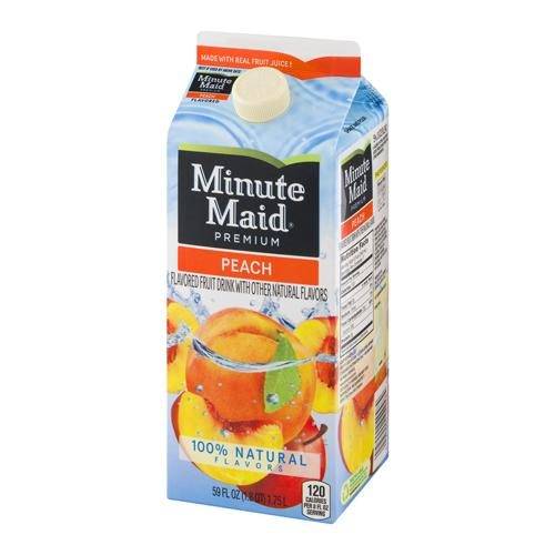 Minute Maid Pasteurized 5% Juice Blend, Peach Punch (59 fl oz)
