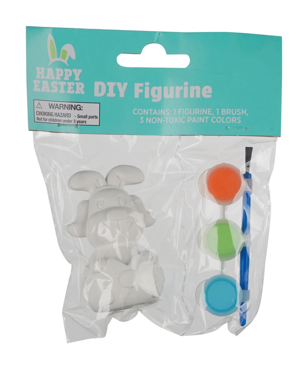 Happy Easter Diy Figurine Kit Assorted