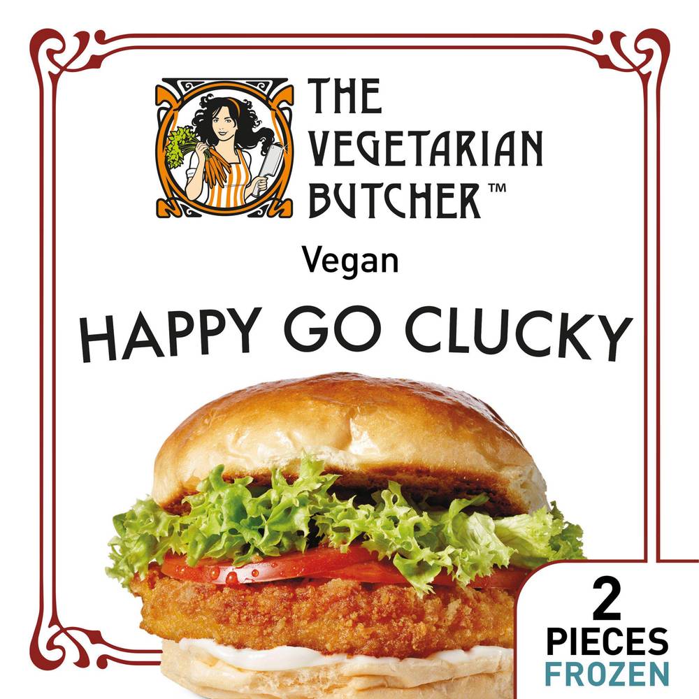 The Vegetarian Butcher Happy Go Clucky Vegan Chicken Burger 180g