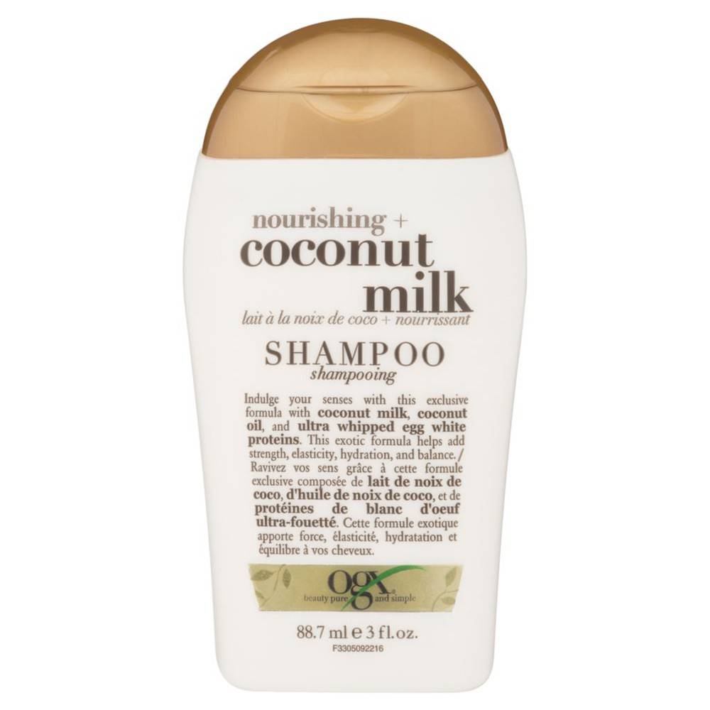 Organix Trial Size Nourishing Coconut Milk Shampoo (88.7 g)