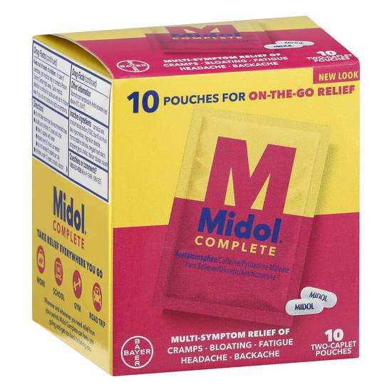 Midol Complete Multi Symptom Relief Caplets ( 10 ct )