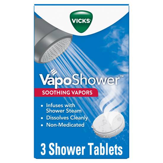Vicks VapoShower, Shower Tablet, Shower Bomb, 5ct