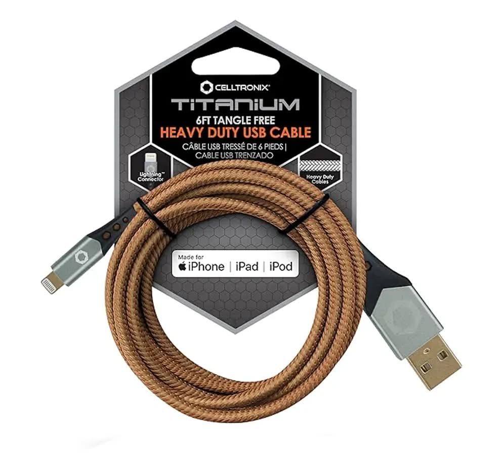 Celltronix Titanium Heavy Duty USB-Lightning Cable