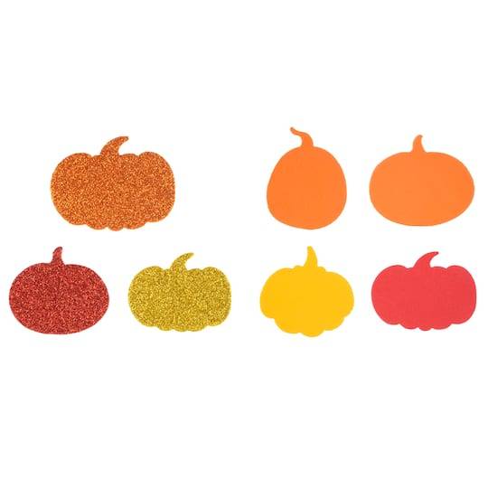 Thanksgiving Pumpkin Foam Stickers By Creatology