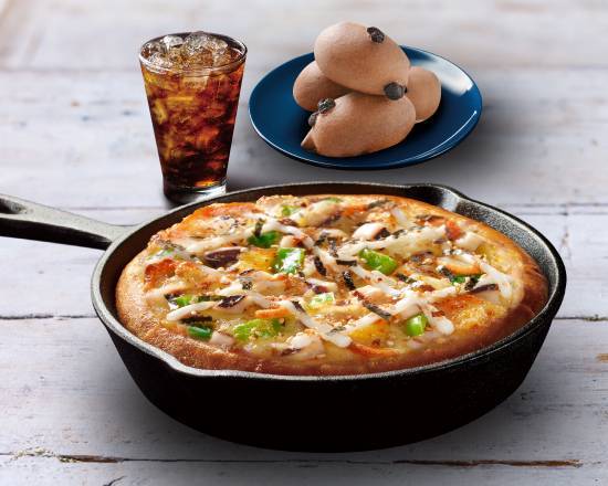 和風章魚燒比薩獨享餐 Japanese Takoyaki Pizza Exclusive Meal【Personal Combo】