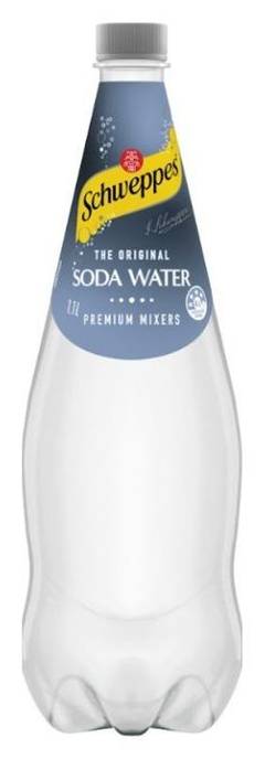 Schweppes The Original Soda Water (1.1L)