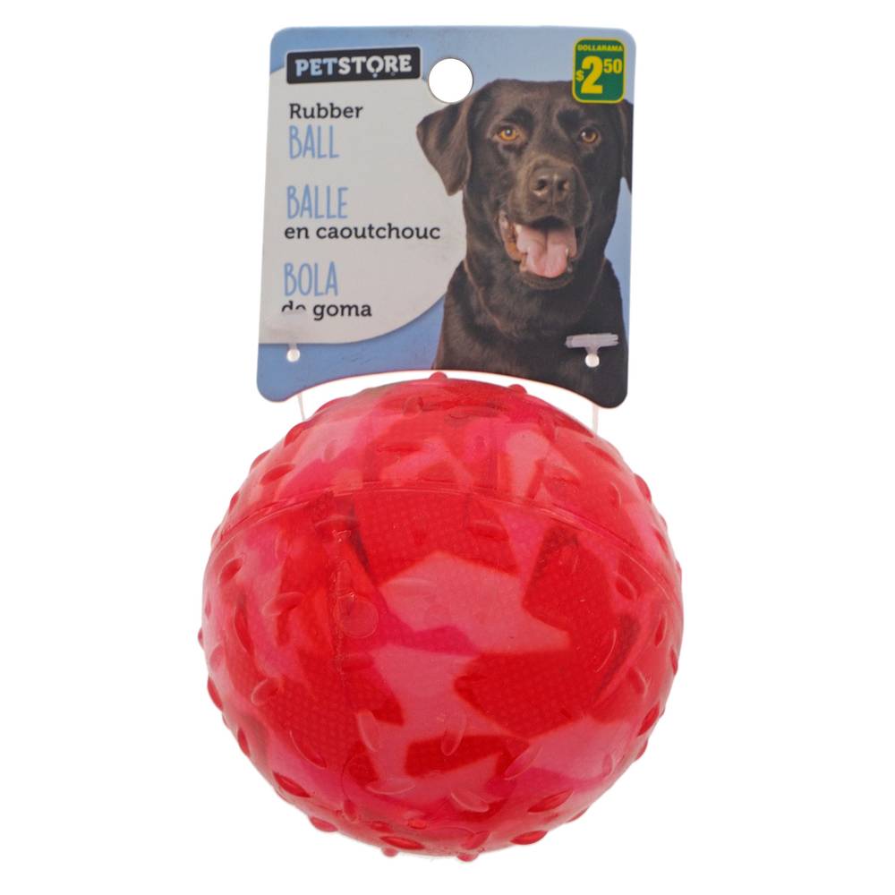 Dog Colorful Rubber Ball Toy