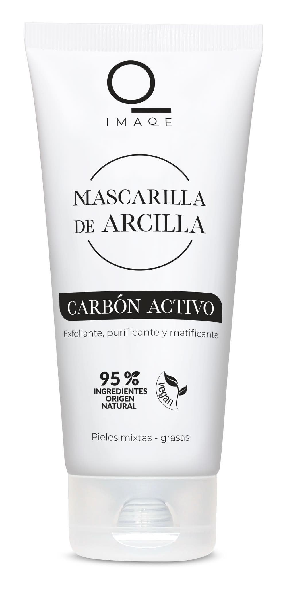 Mascarilla Facial De Arcilla Con Carbón Activo Imaqe De Dia Tubo 100 Ml