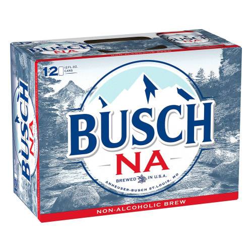 Busch Domestic Non-Alcoholic Beer (12 ct, 12 fl oz)