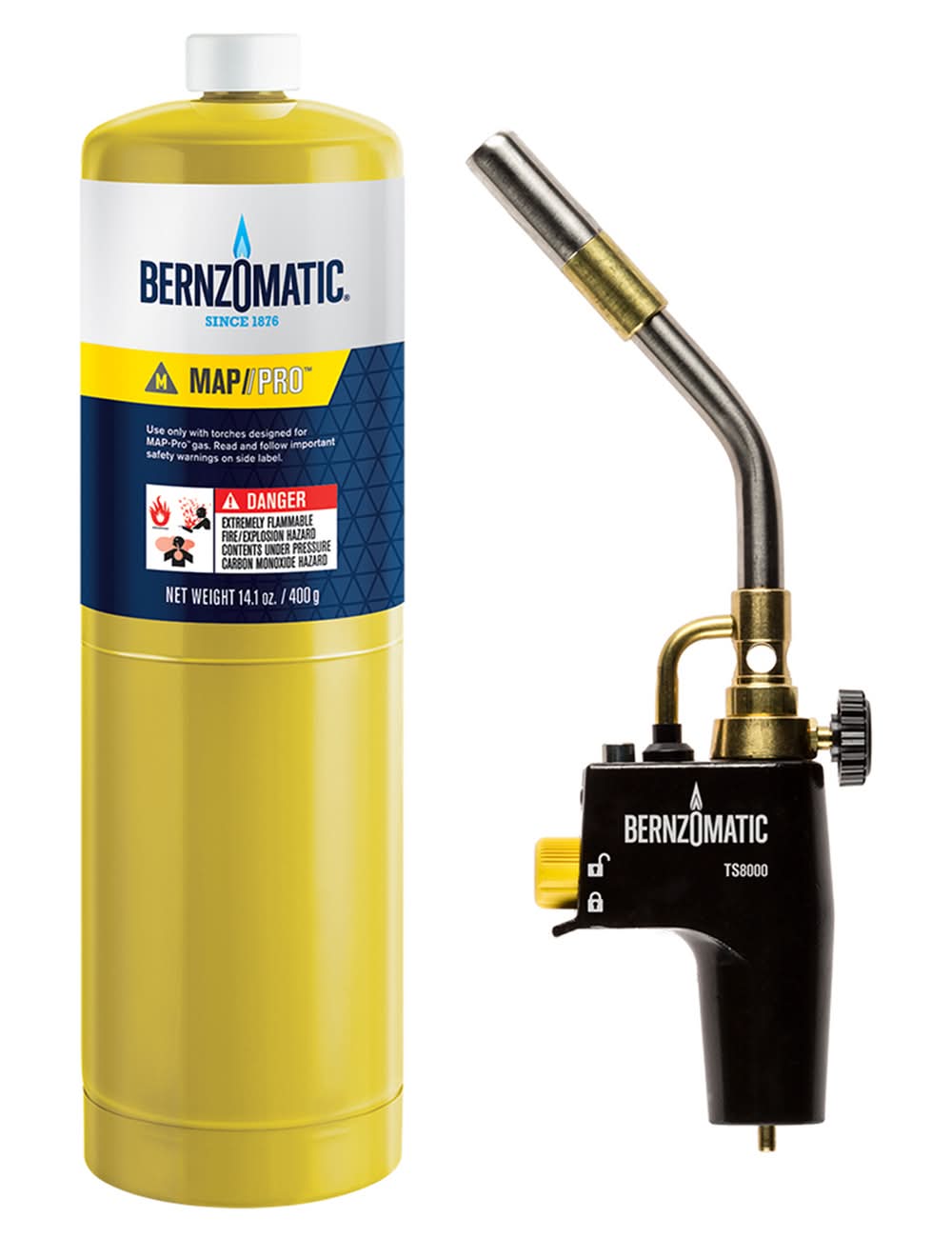 Bernzomatic 14.1 Oz Max Heat Torch Kit 1 Pc Mapp