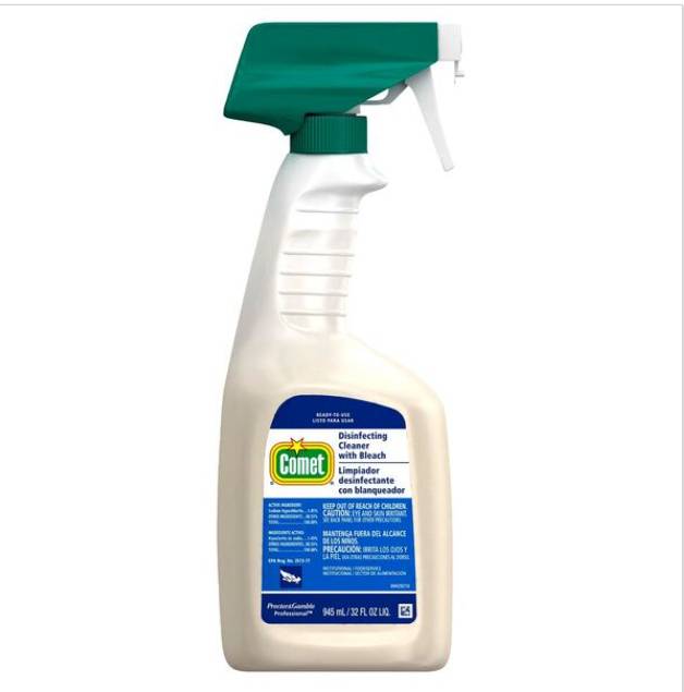 Comet Disinfecting Cleaner with Bleach 32 oz spray