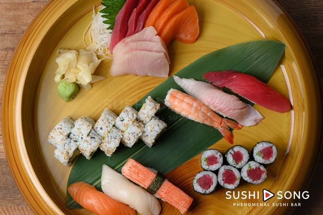 Sushi and Sashimi Combination