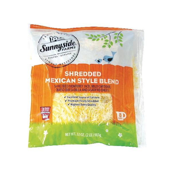 Sunnyside Farms Mexican Blend Shredded Cheese (32 oz)