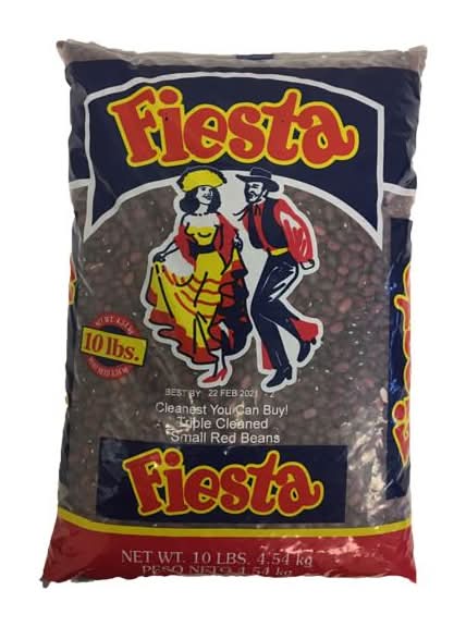 Fiesta Triple Cleaned Red Beans, Small (10 lbs)