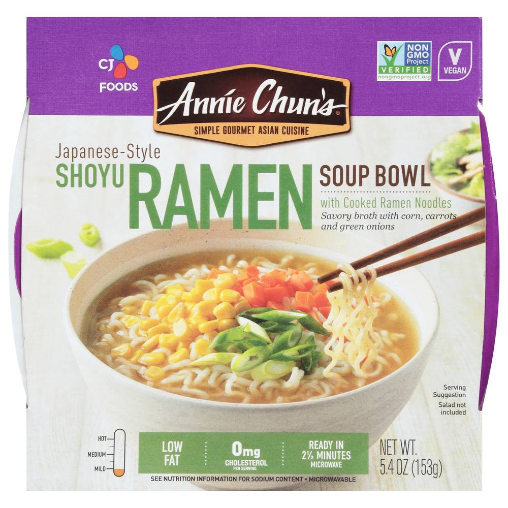 Annie Chun's Japanese-Style Shoyu Ramen Soup Bowl (5.4 oz)