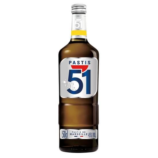 Pastis 51 - Pastis de Marseille anisé (500 ml)