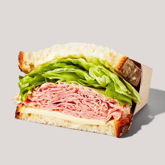 ハム&チーズ 石窯カンパーニュサンド