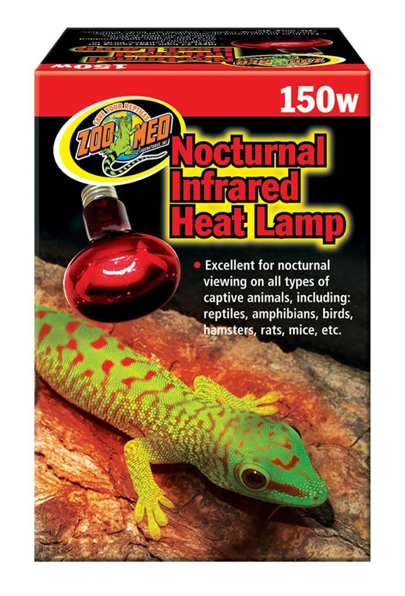 Zoo Med · Lámpara infrarroja nocturna 150w