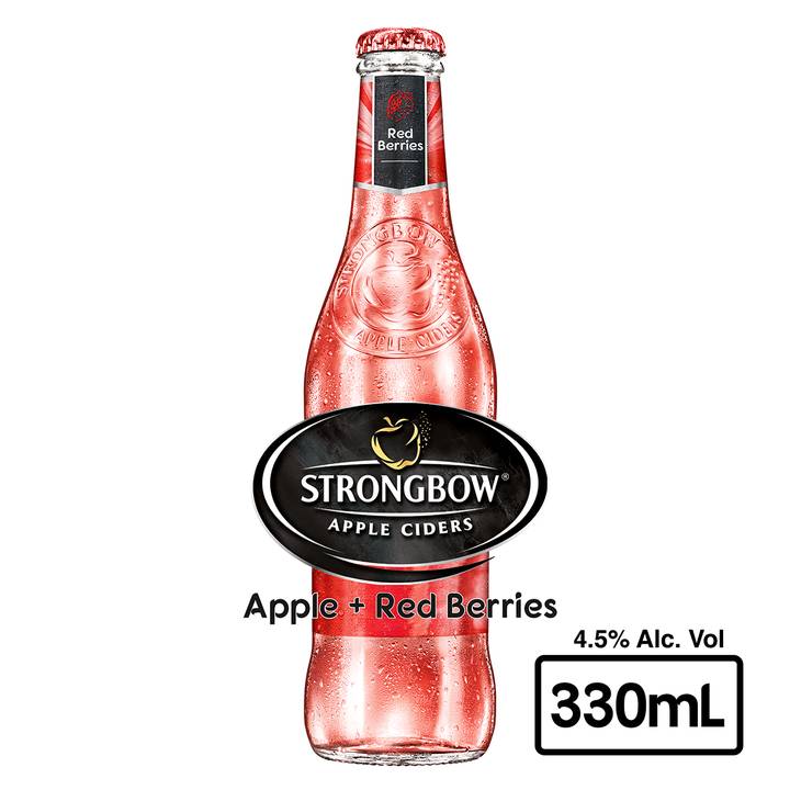 Strongbow sidra apple + red berries (330 ml)
