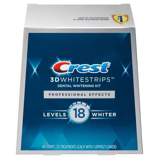 Crest 3d Whitestrips Professional Effects Dental Whitening Kit