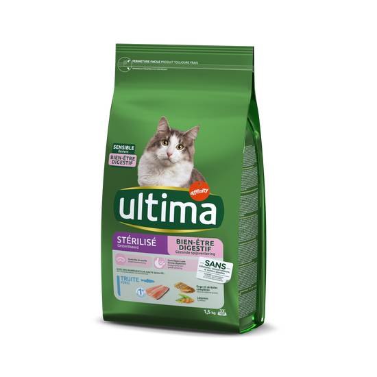 Ultima - Croquettes chat stérilisé bien