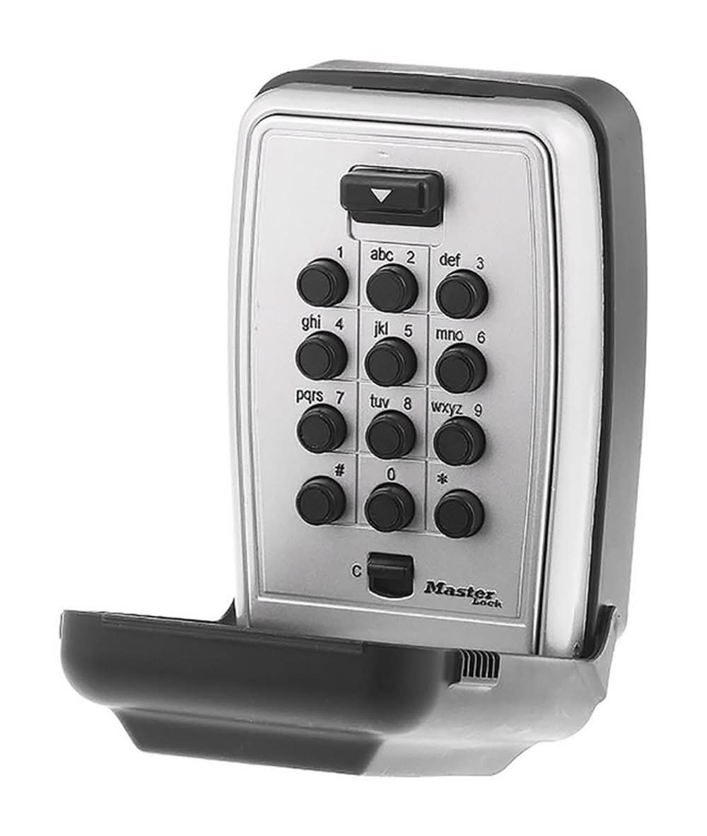 Master Lock 4-5/8 In. H X 3.13 In. W X 2-1/16 In. L Metal 4-Digit Combination Lock Box